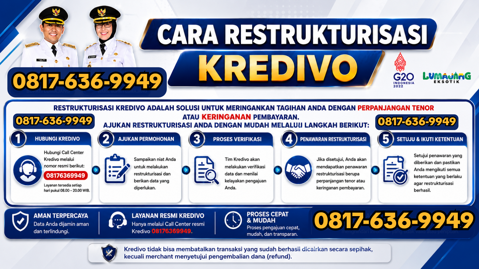Cara Restrukturisasi KREDIVO 