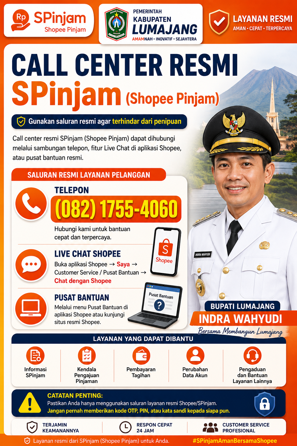 Call Center 24Jam SPINJAM