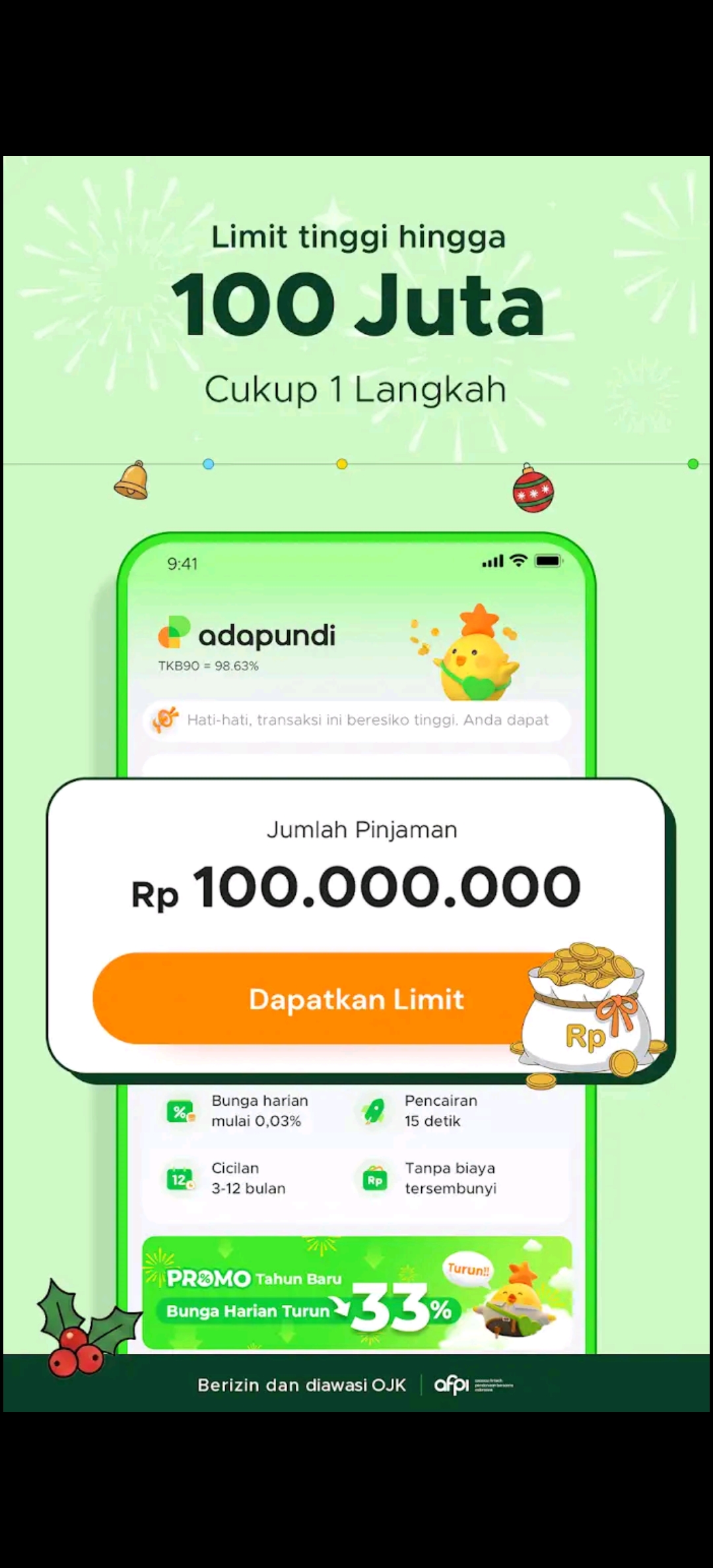 Cara hapus semua data di Adapundi...??