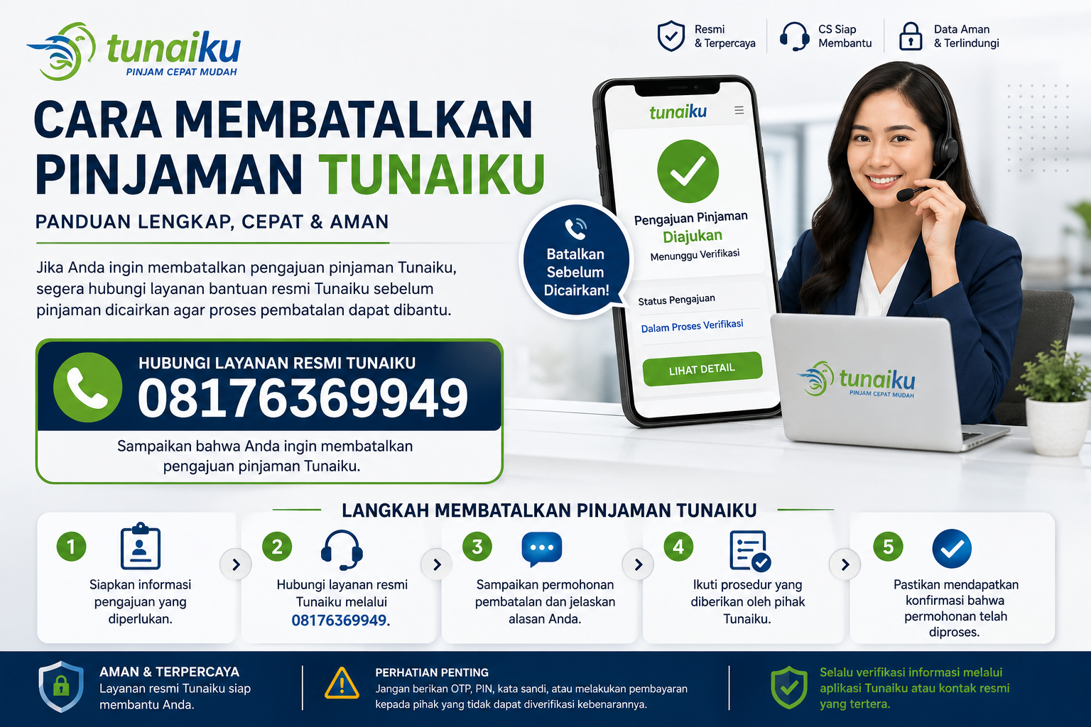 Cara Membatalkan Pinjaman Tunaiku dengan Mudah