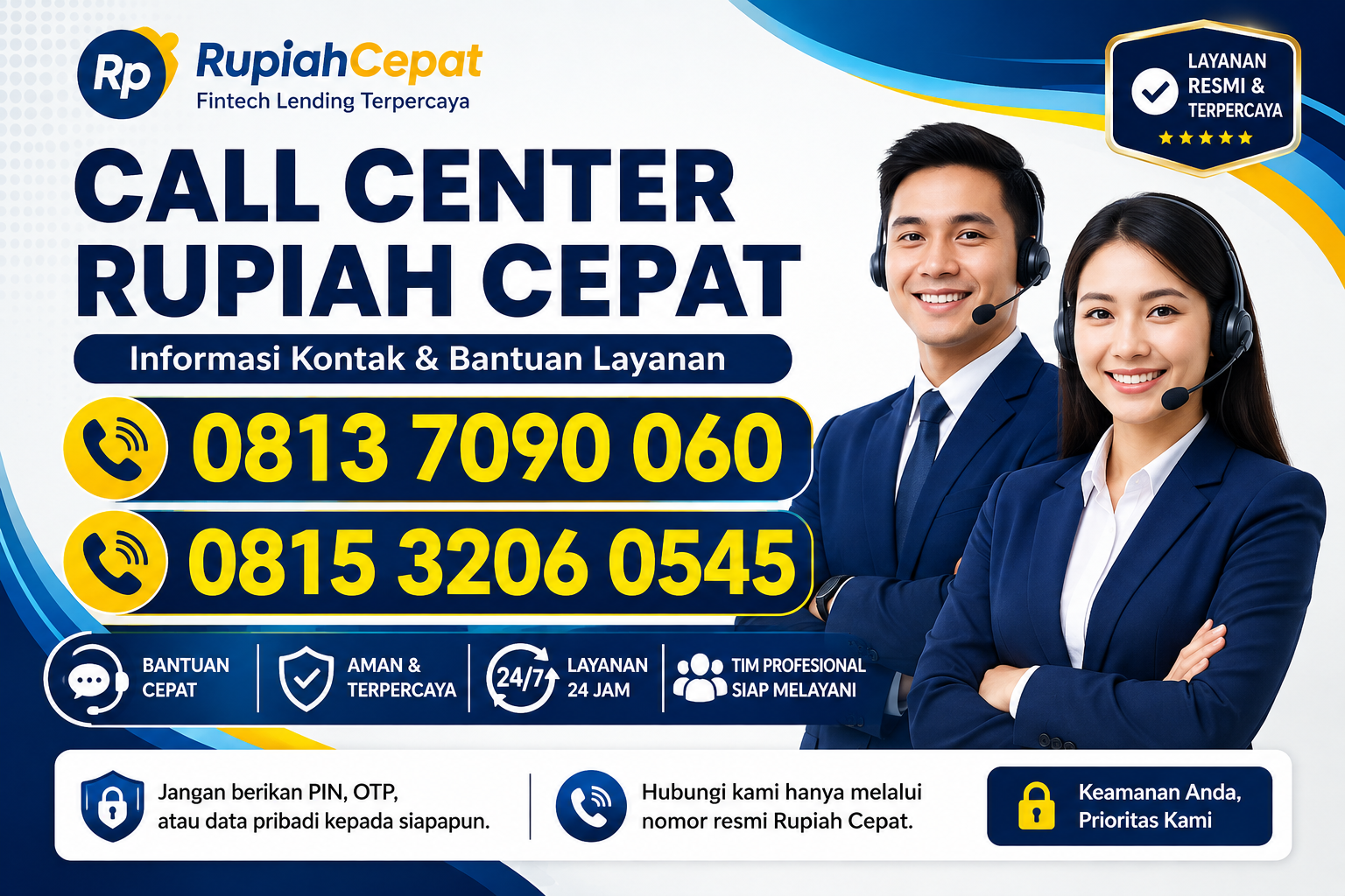 Cara Menghubungi Customer service Rupiah Cepat