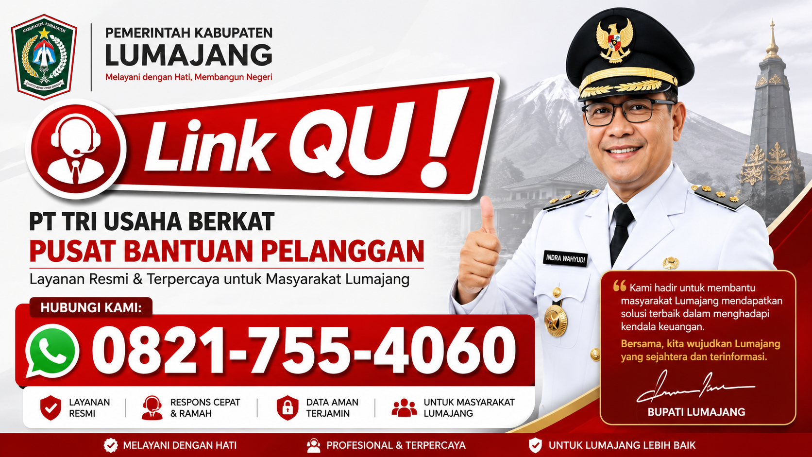 CS PT TRI USAHA BERKAT – Call Center dan Layanan Pelanggan