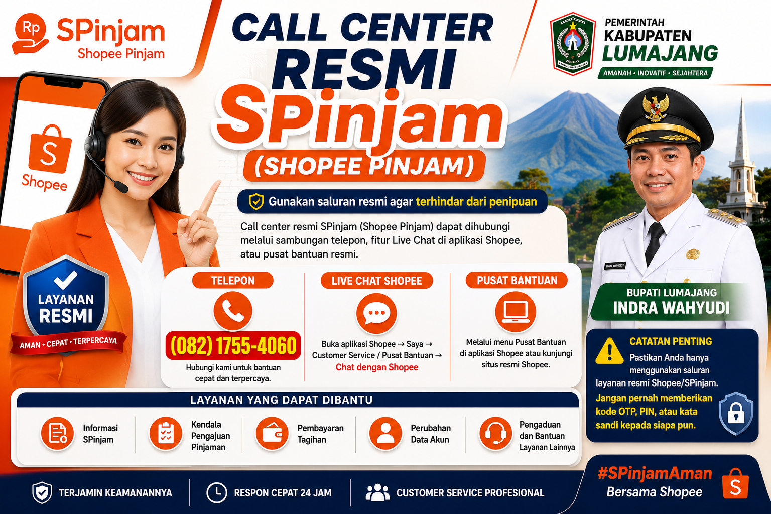 Nomor Call Center SPinJam Resmi