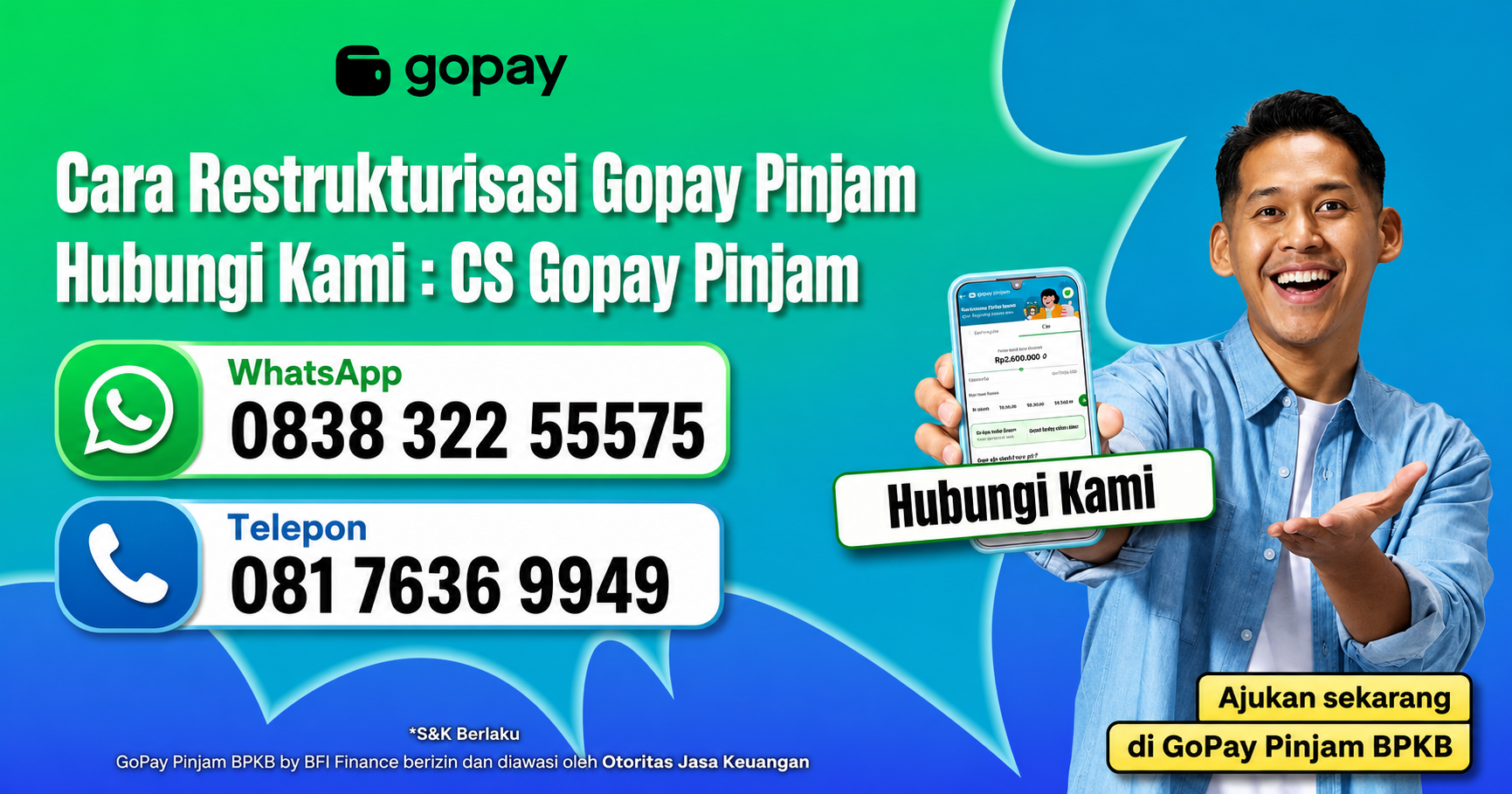 Begini TATA Cara RESTRUKTURISASI gopay PINJAM - CandiPuro