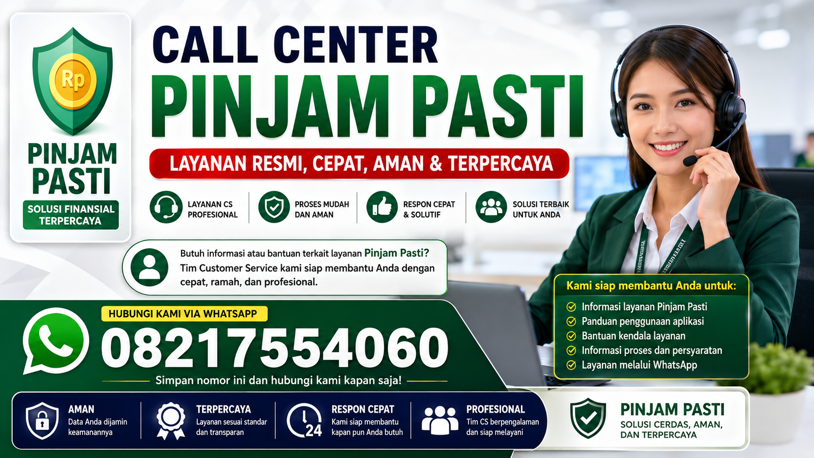 CALL CENTER PINJAM PASTI